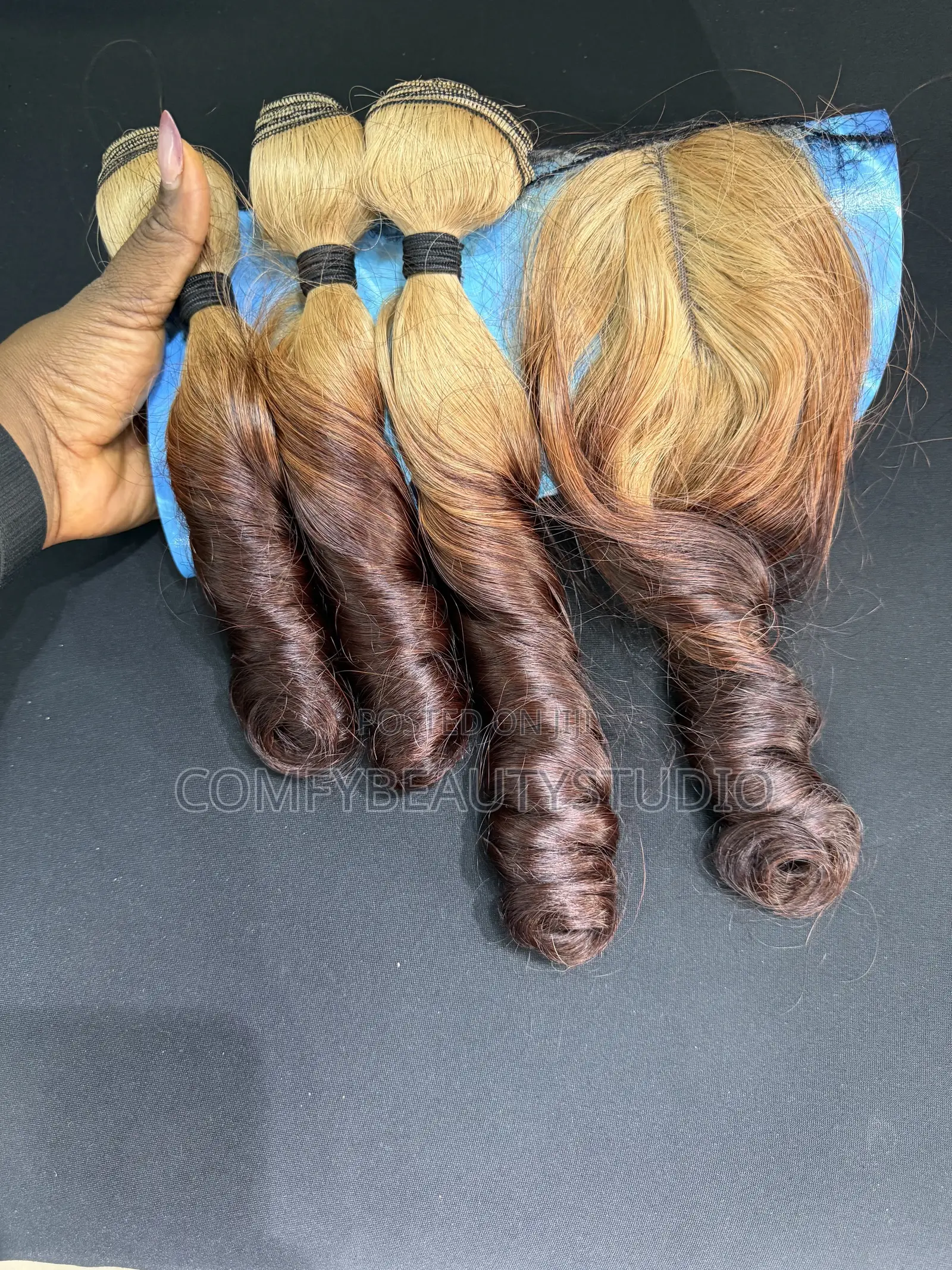 Synthetic Hair , Bounce Curl Soft and Beautiful