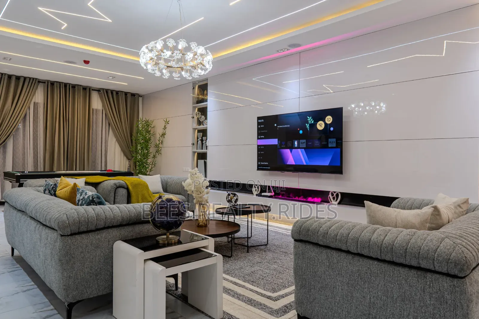 City View 3 Bedroom With a Ps5, Snooker/Tennis Table, Pool Gym