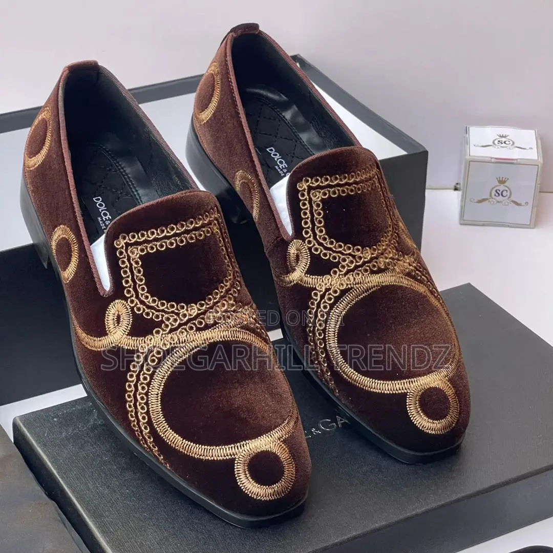 D G Premium Suede Loafers for Men – Luxury Design