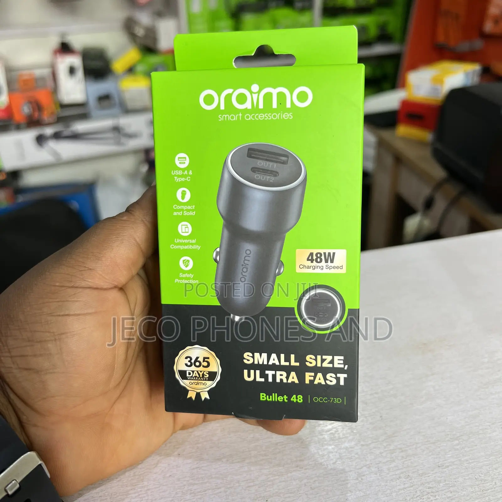 Oraimo Occ 73d Car Charger