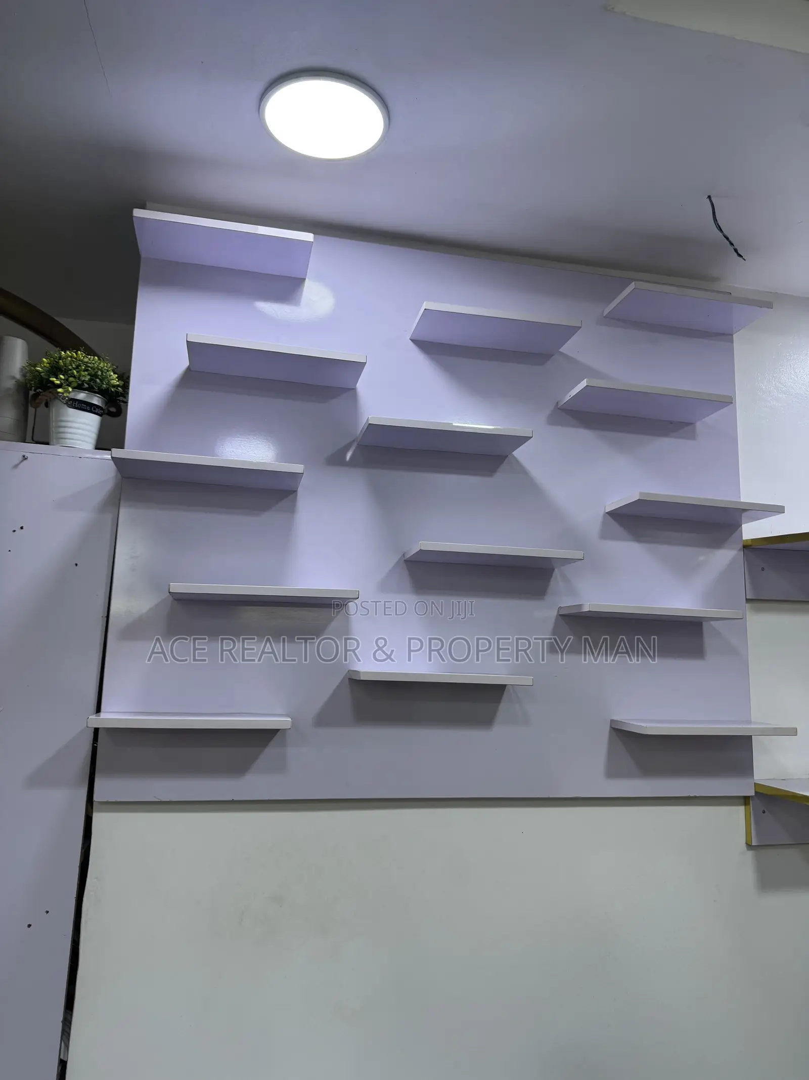 Display Shelf Wall Unit + 3-drawer Storage Cabinet For Sale