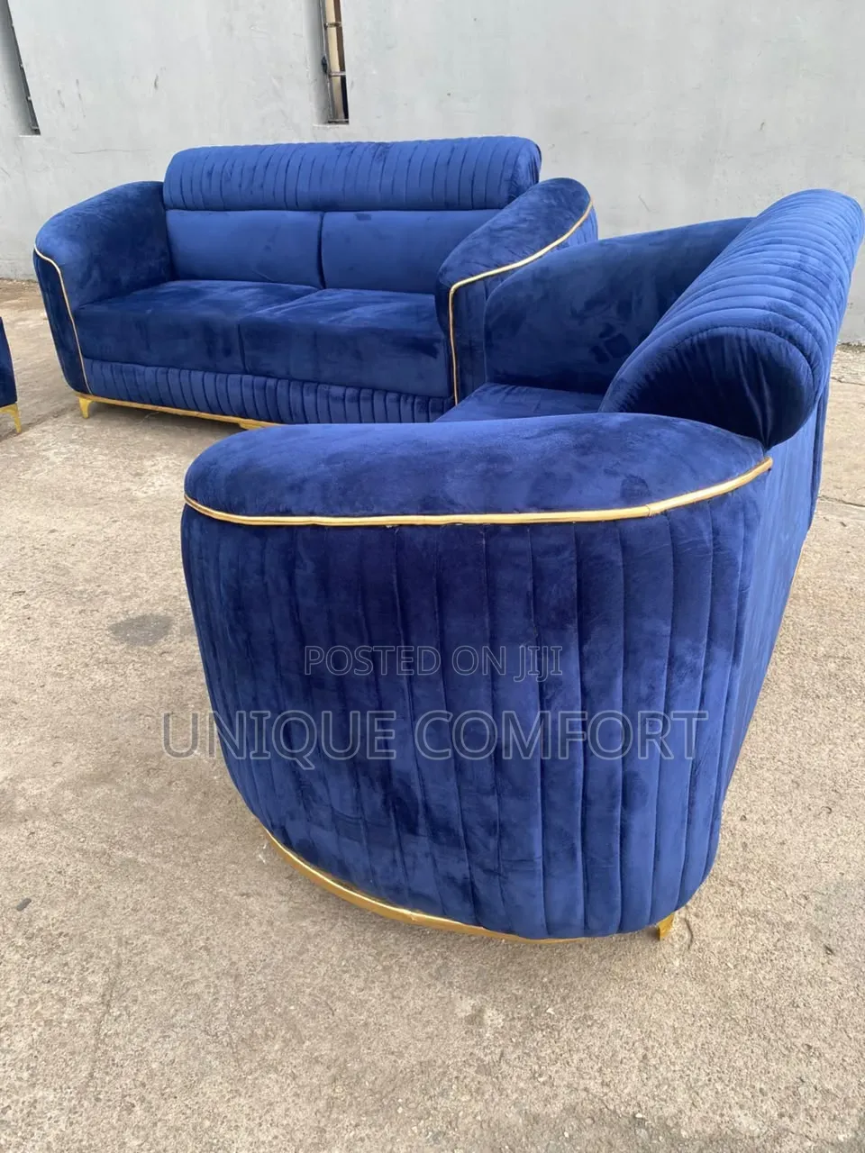Brand New Top Quality 7 Seaters Full Padded Luxury Sofa Set (3,2,1,1)