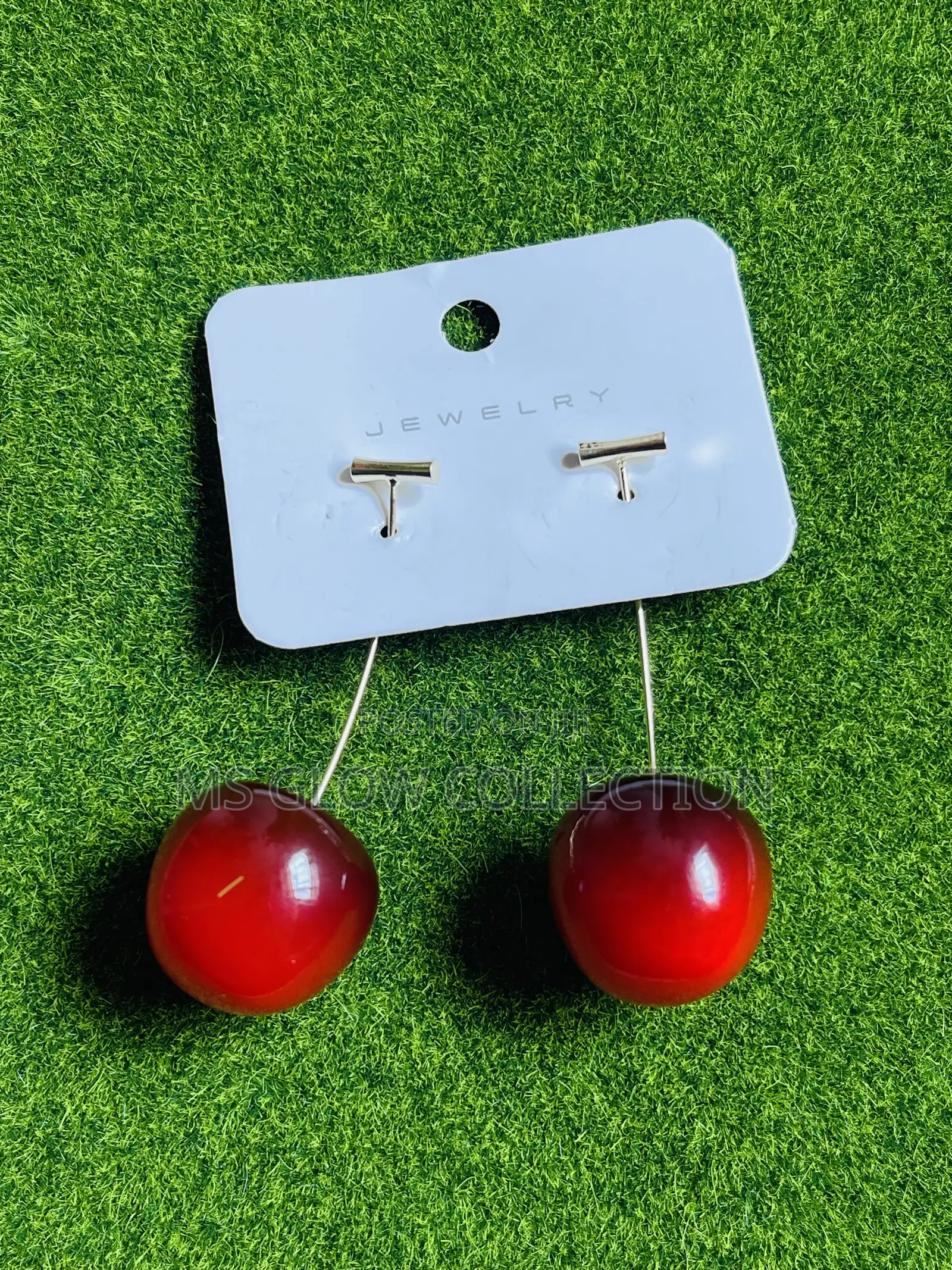Cherry Dropping Earrings