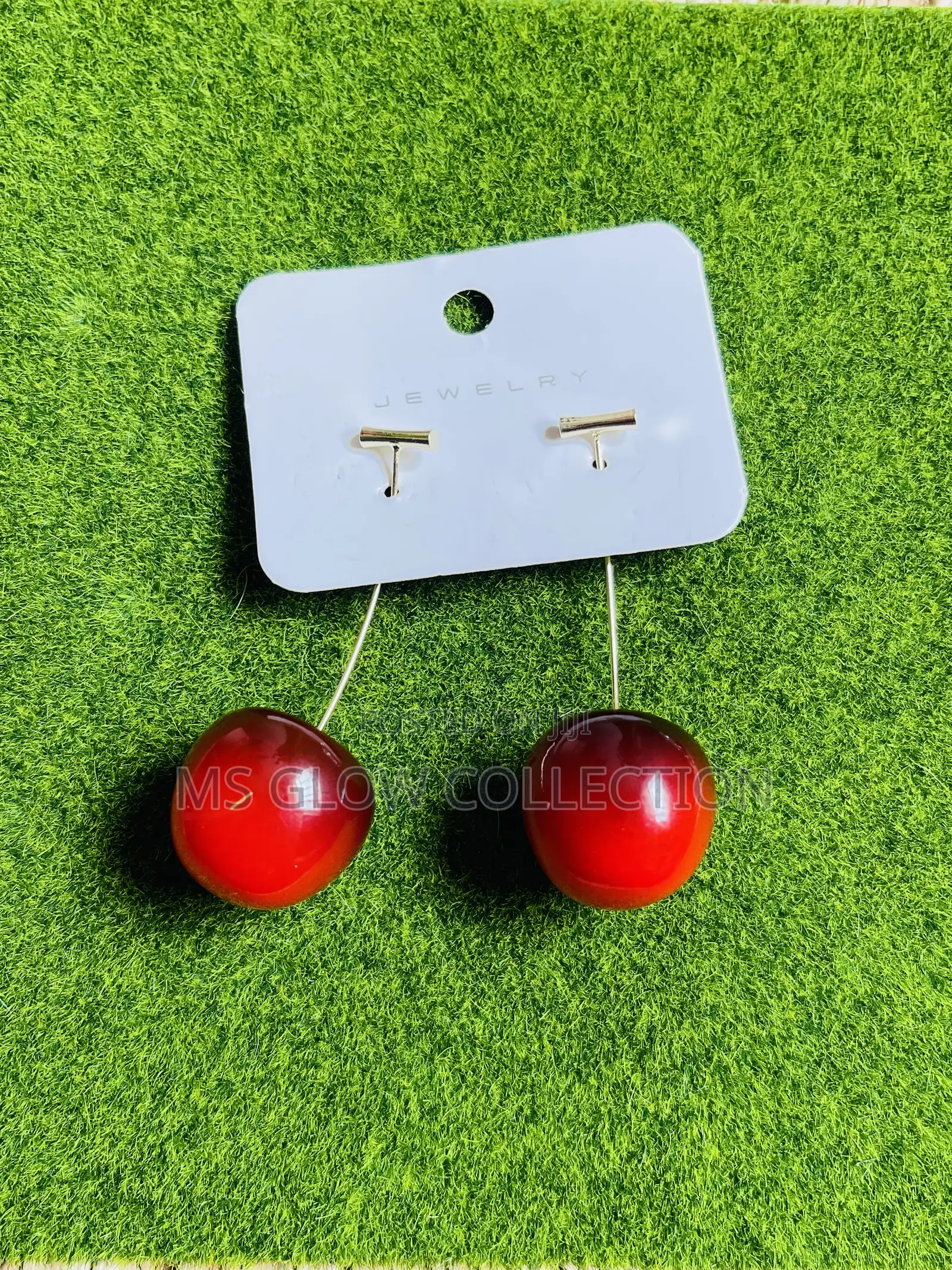 Cherry Dropping Earrings