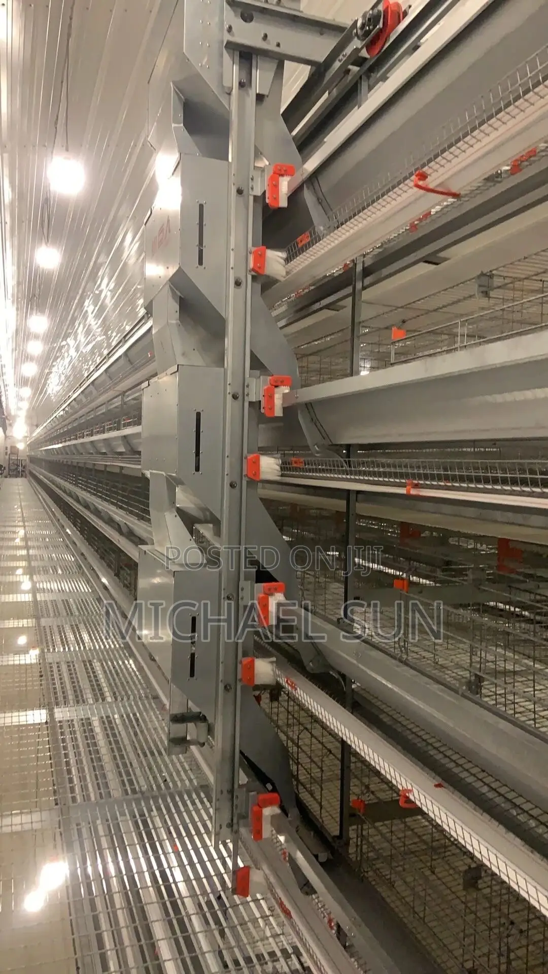 Farming Cage Chicken Raising Cage Poultry Farming Equipment