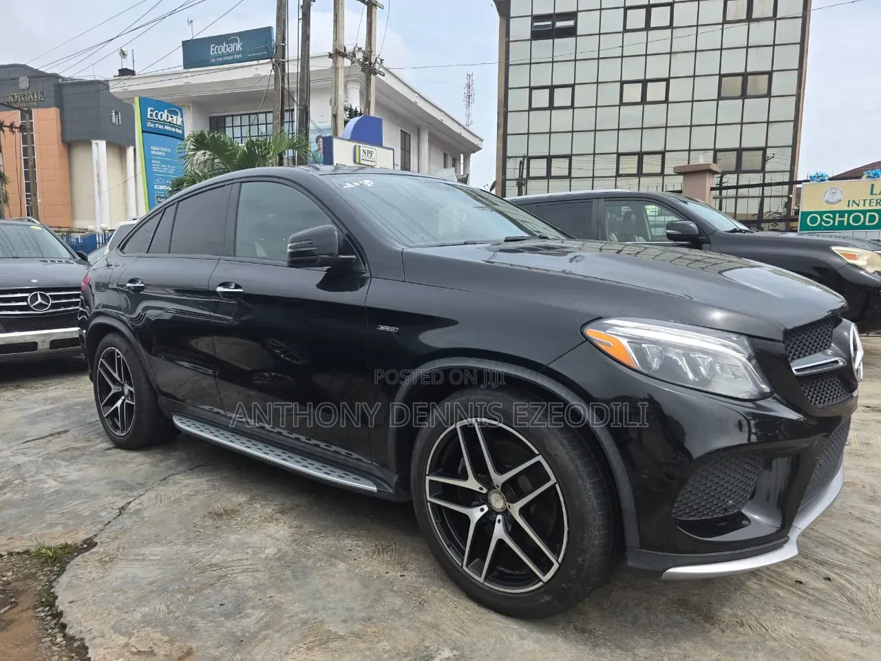 Mercedes-Benz GLE-Class AMG GLE 43 4MATIC 2016 Black