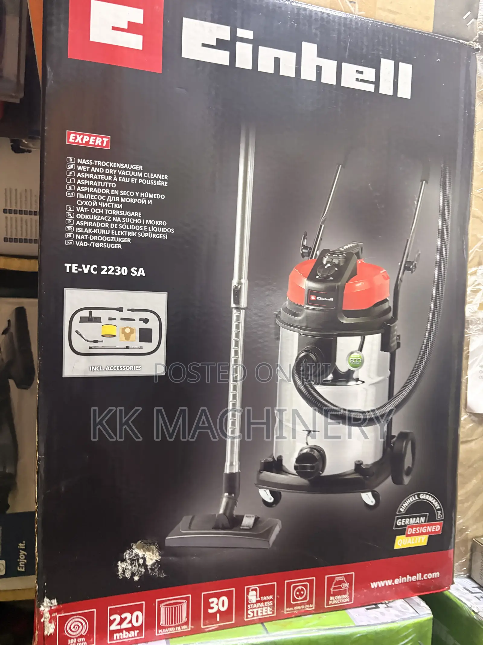 Original Wet and Dry Vacuum Cleaner 30l Industrial