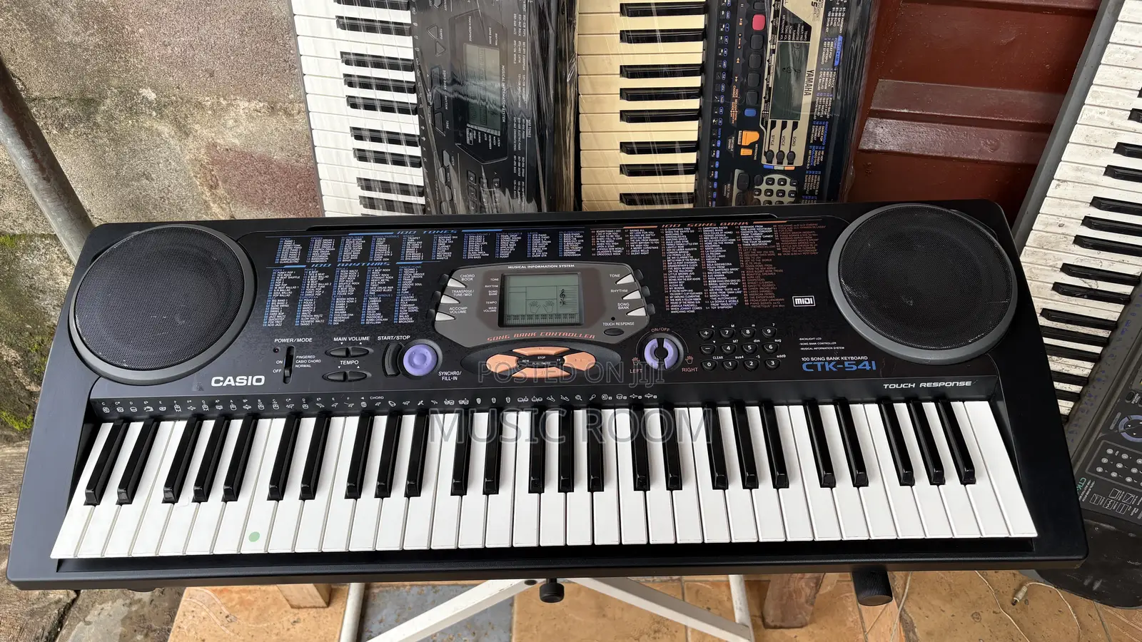 Standard 5 Octaves Casio CTK 541 Keyboard With Adapter