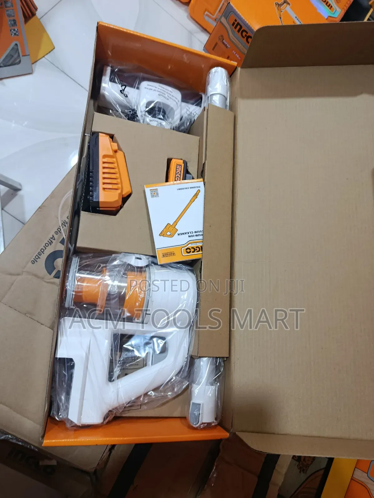 Ingco Cordless Vacuum Cleaner Cvli2006 – 20v Portable Handheld Vacuums