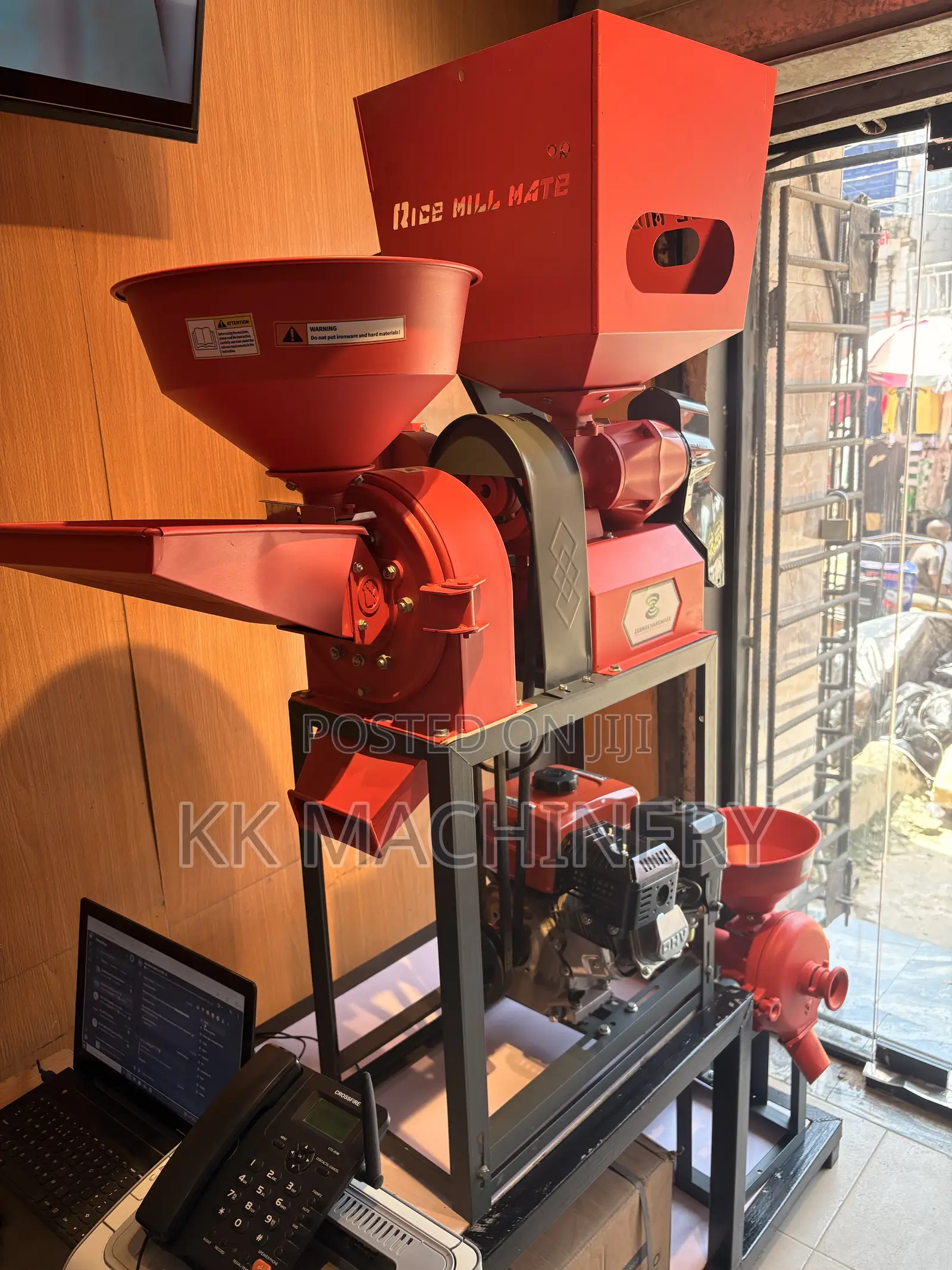 This Is a Rice Mill Mate 4-in-1 Machine, Typically