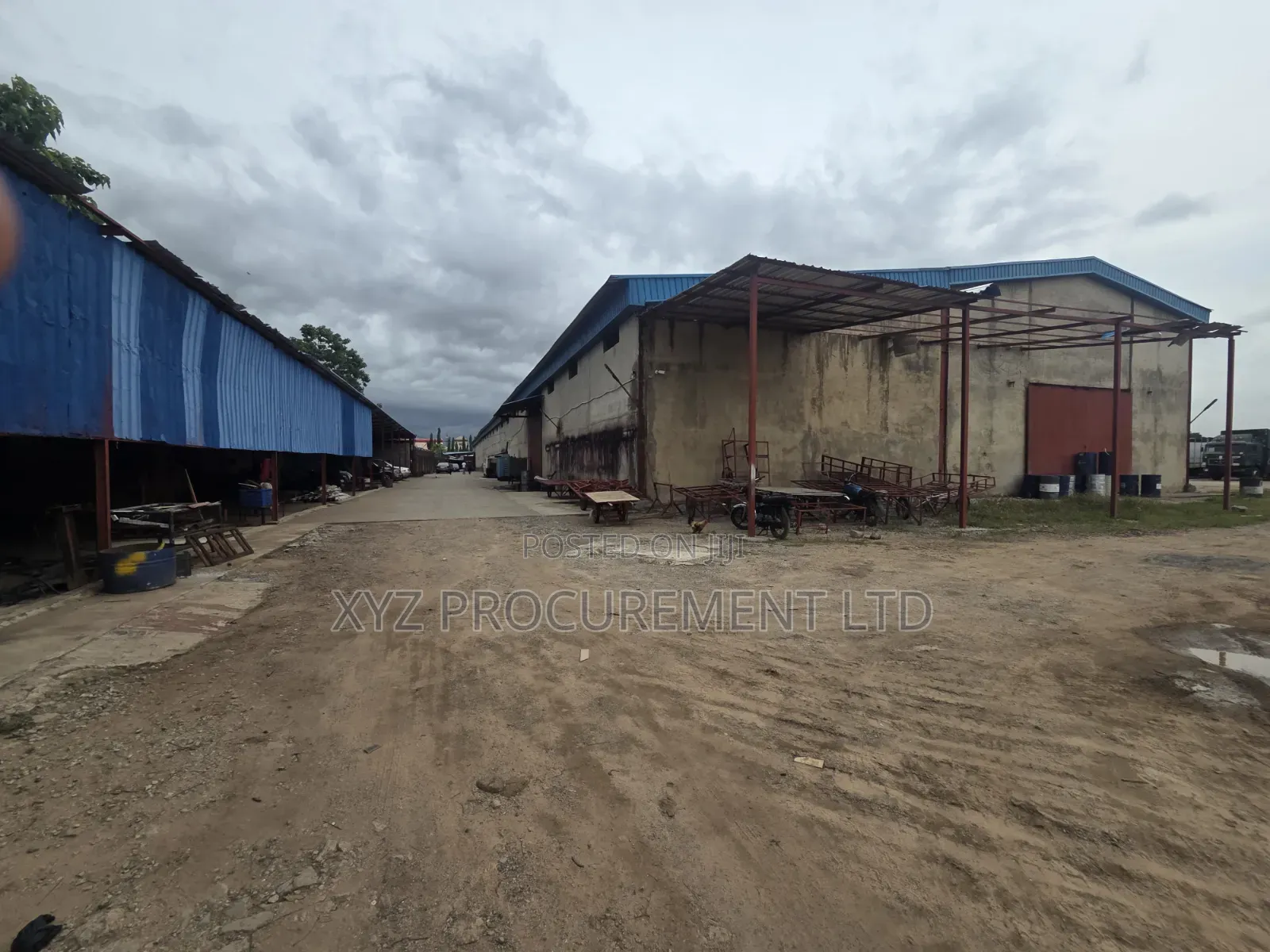 Mega Factory on 2 Hectares, With Massive Structure at Idu