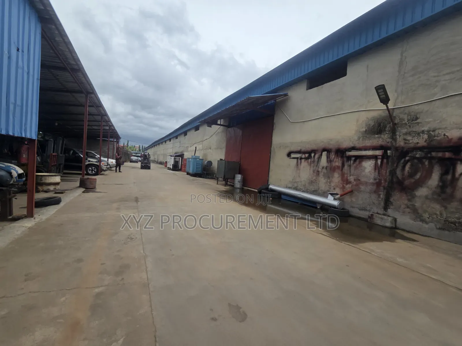 Mega Factory on 2 Hectares, With Massive Structure at Idu
