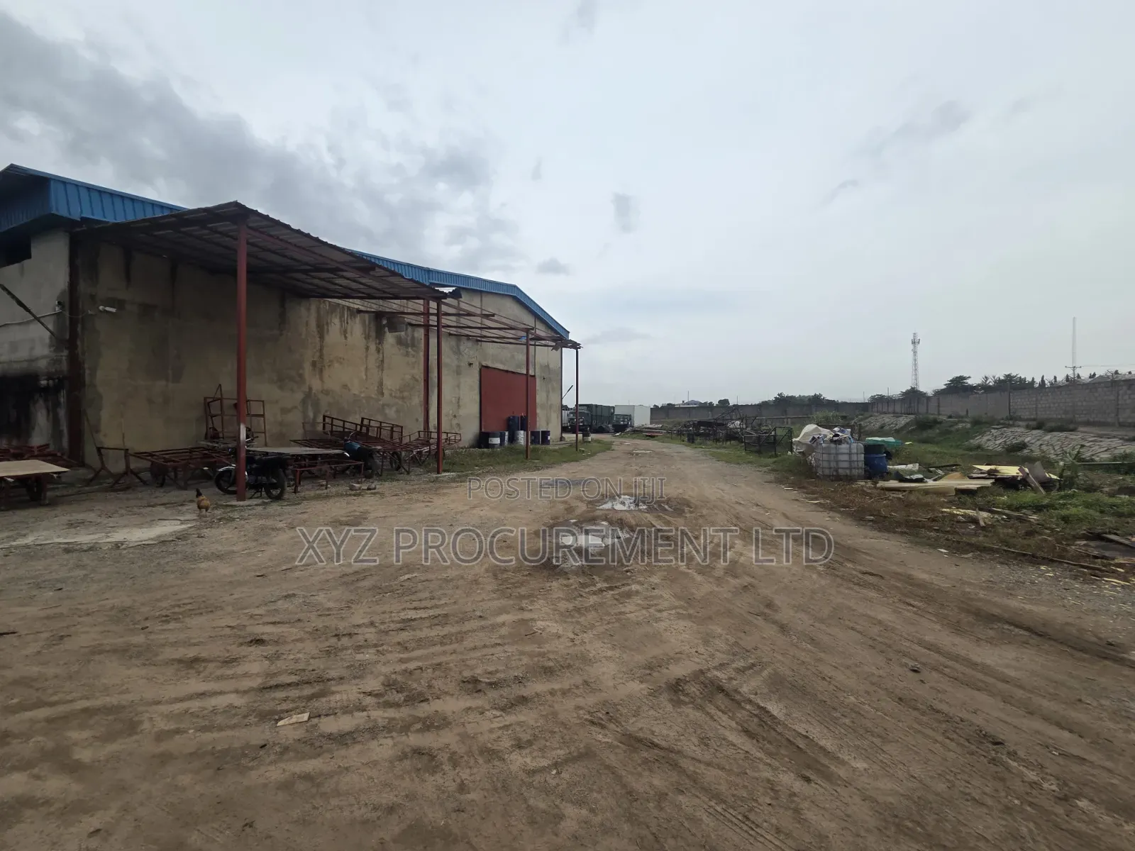 Mega Factory on 2 Hectares, With Massive Structure at Idu