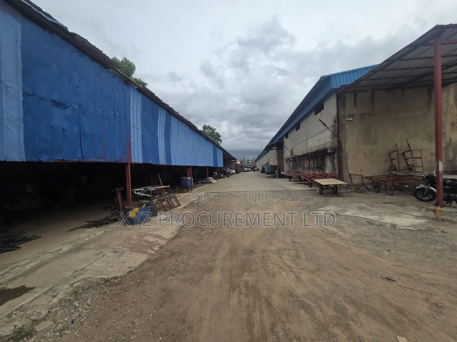 Mega Factory on 2 Hectares, With Massive Structure at Idu