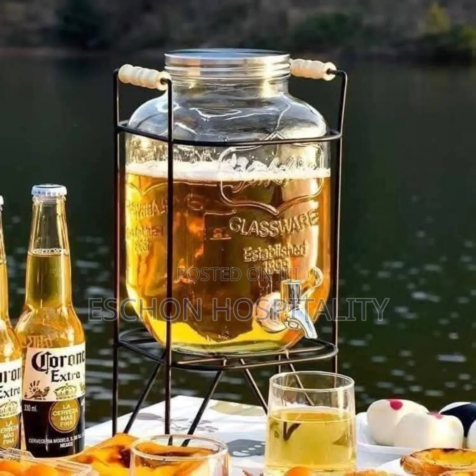 8-Litre Vintage Glass Juice / Water Dispenser