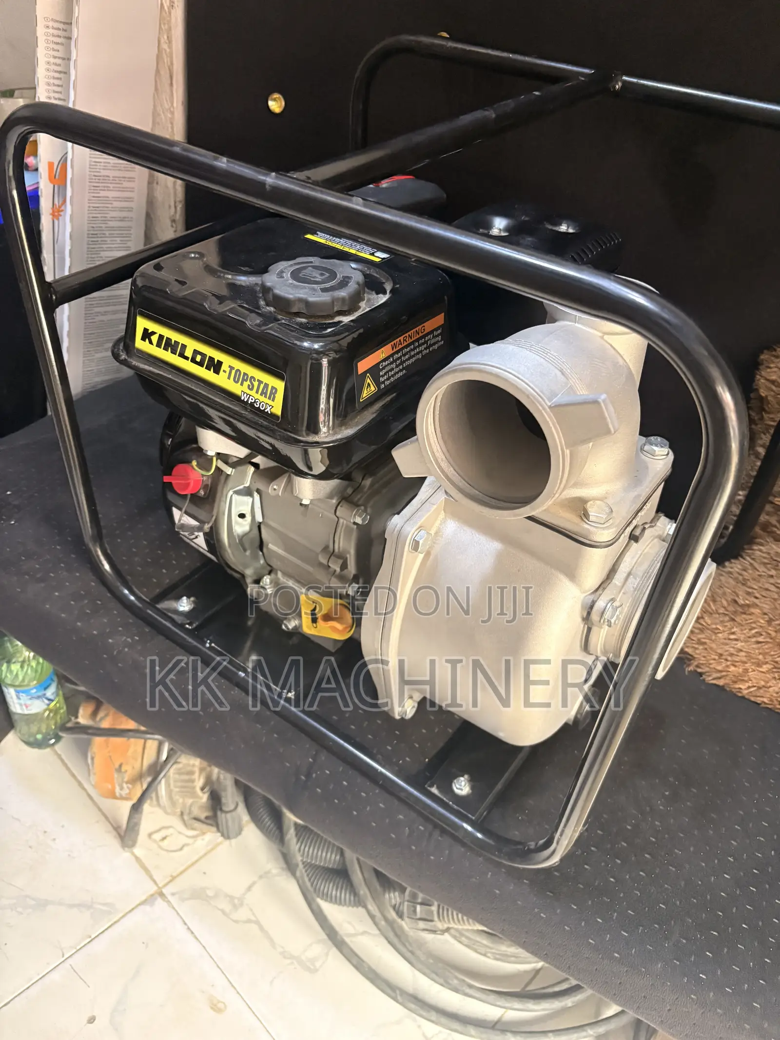 Transferring Water And Has A 3-inch Inlet And Outlet Port Diameter.