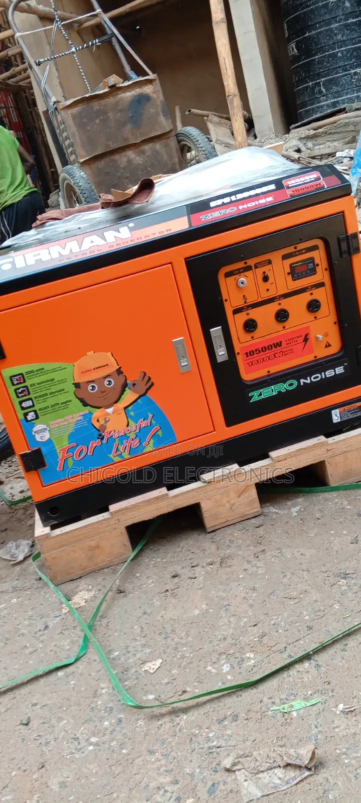 Original Firman Generator 10 Kva Zero Noise 100% Copper Coil