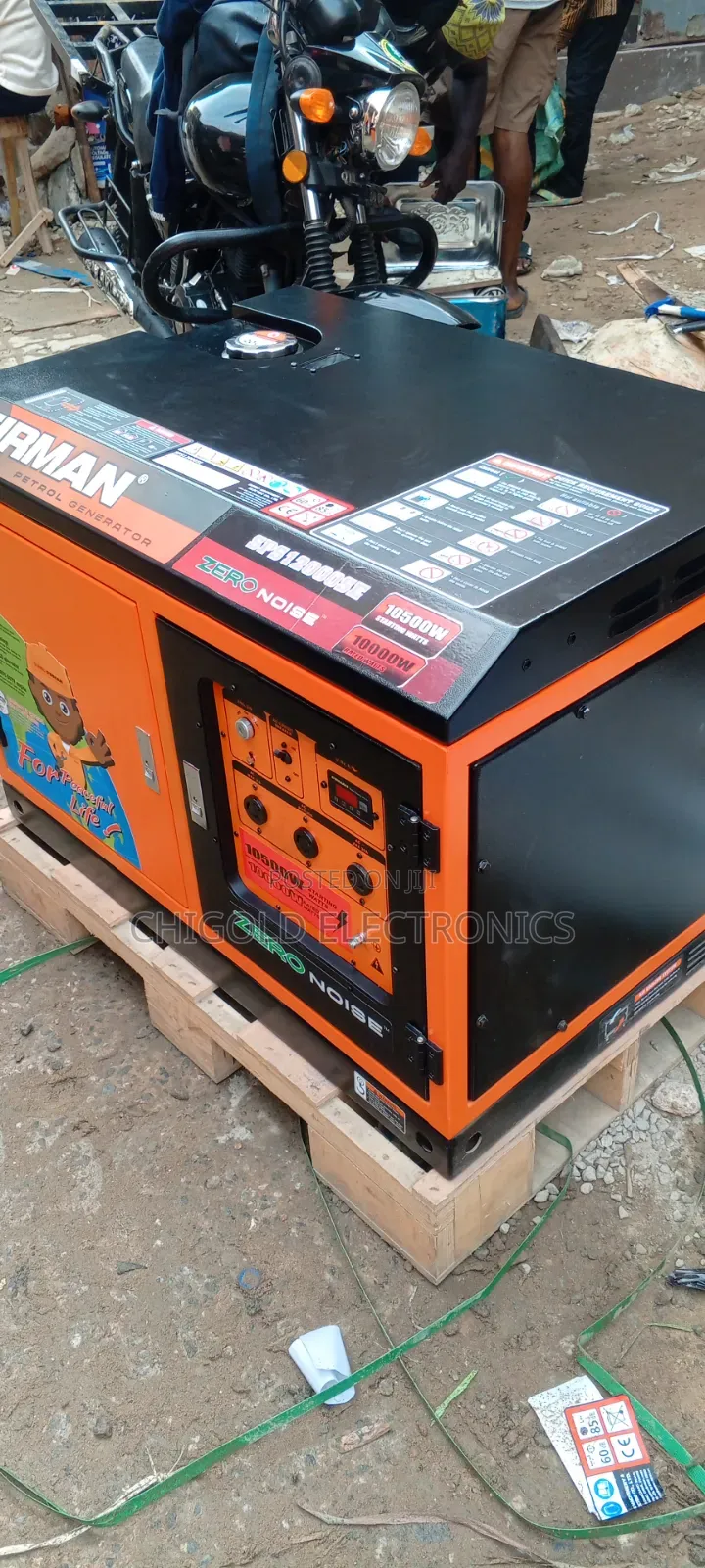 Original Firman Generator Zero Noise 10 Kva 100% Copper Coin
