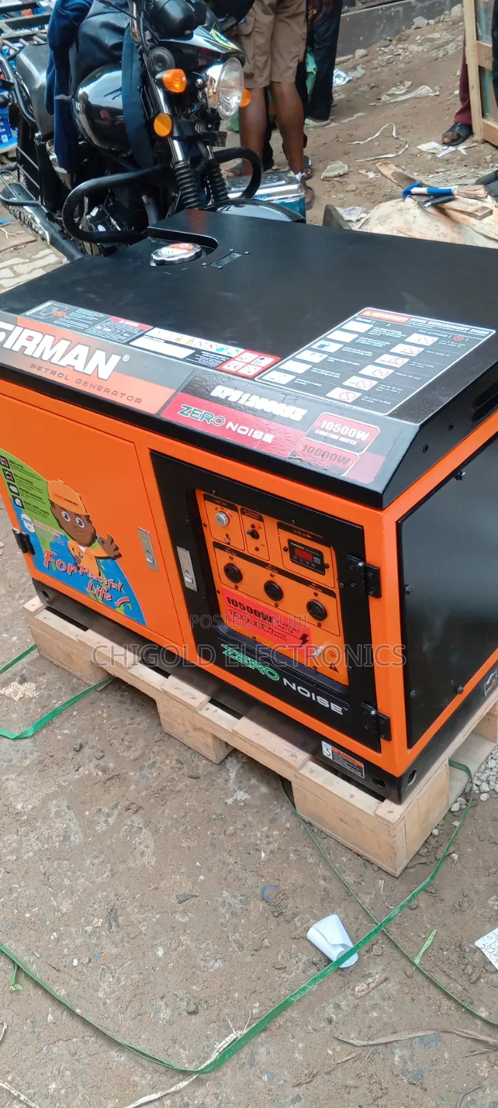 Original Firman Generator Zero Noise 10 Kva 100% Copper Coin