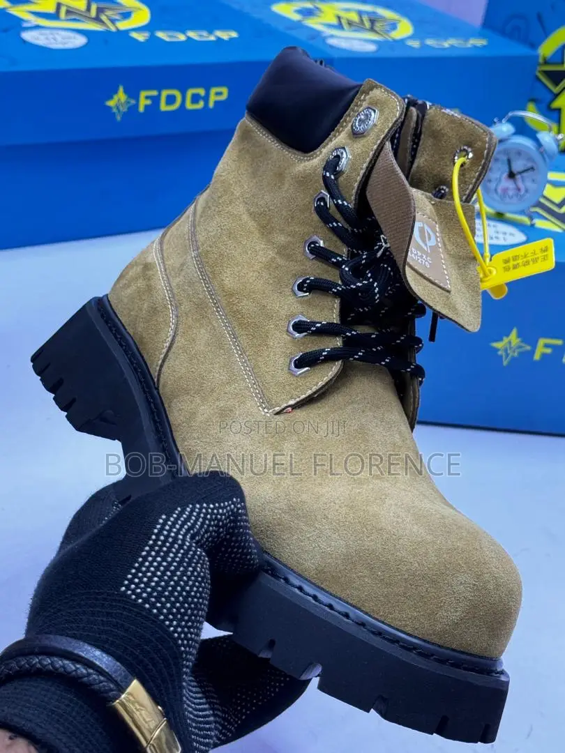 Luxury Suede Men’S Ankle Boot