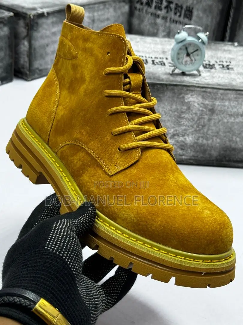 Luxury Suede Men’S Ankle Boot