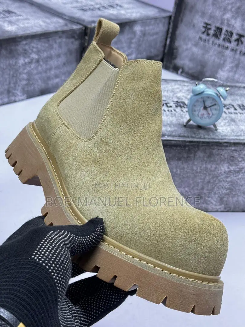 Luxury Suede Men’S Ankle Boot
