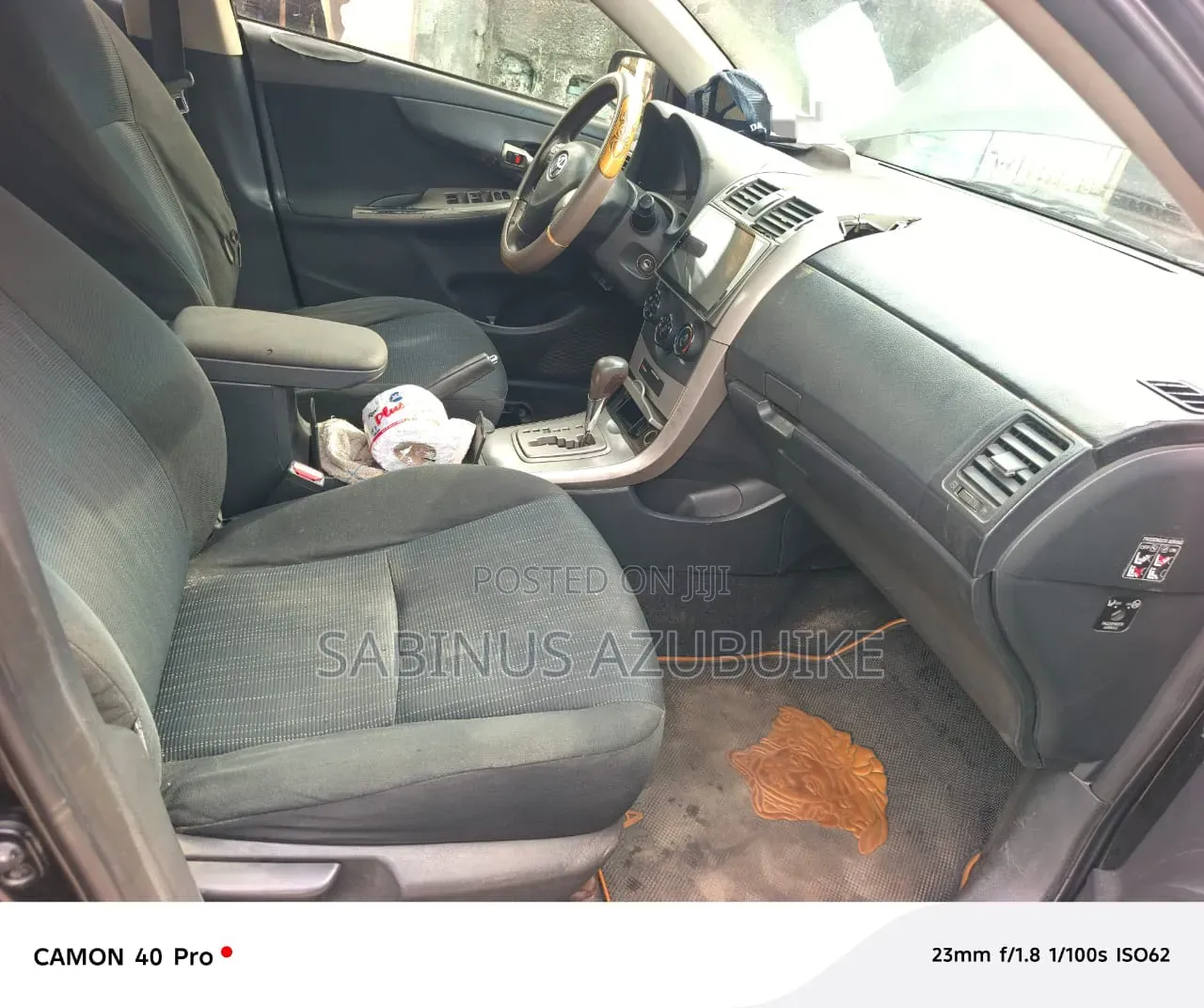 Toyota Corolla 2012 Black