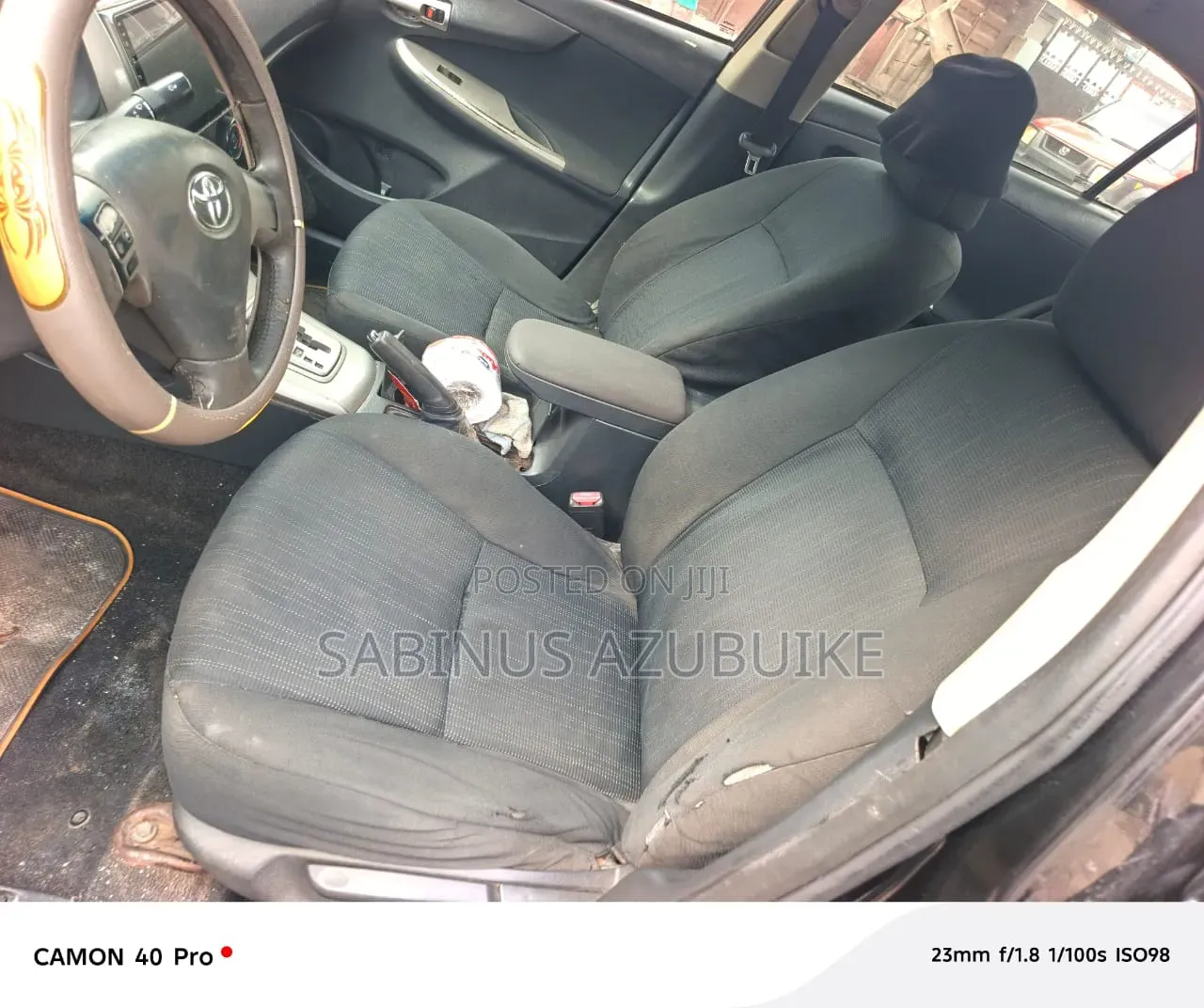 Toyota Corolla 2012 Black