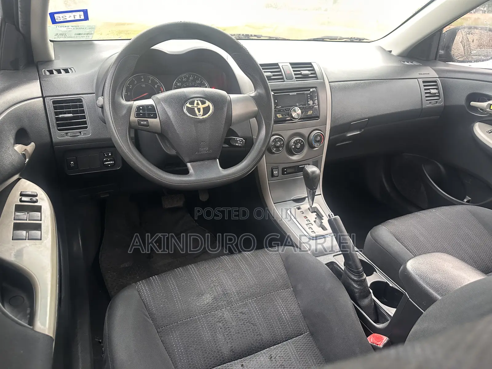 Toyota Corolla S 4dr Sedan (1.8L 4cyl 4A) 2011 Black