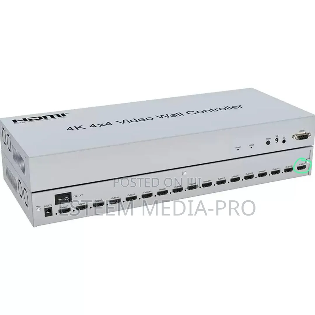 Hdmi 4x4 16 Screens Wall Video Controller