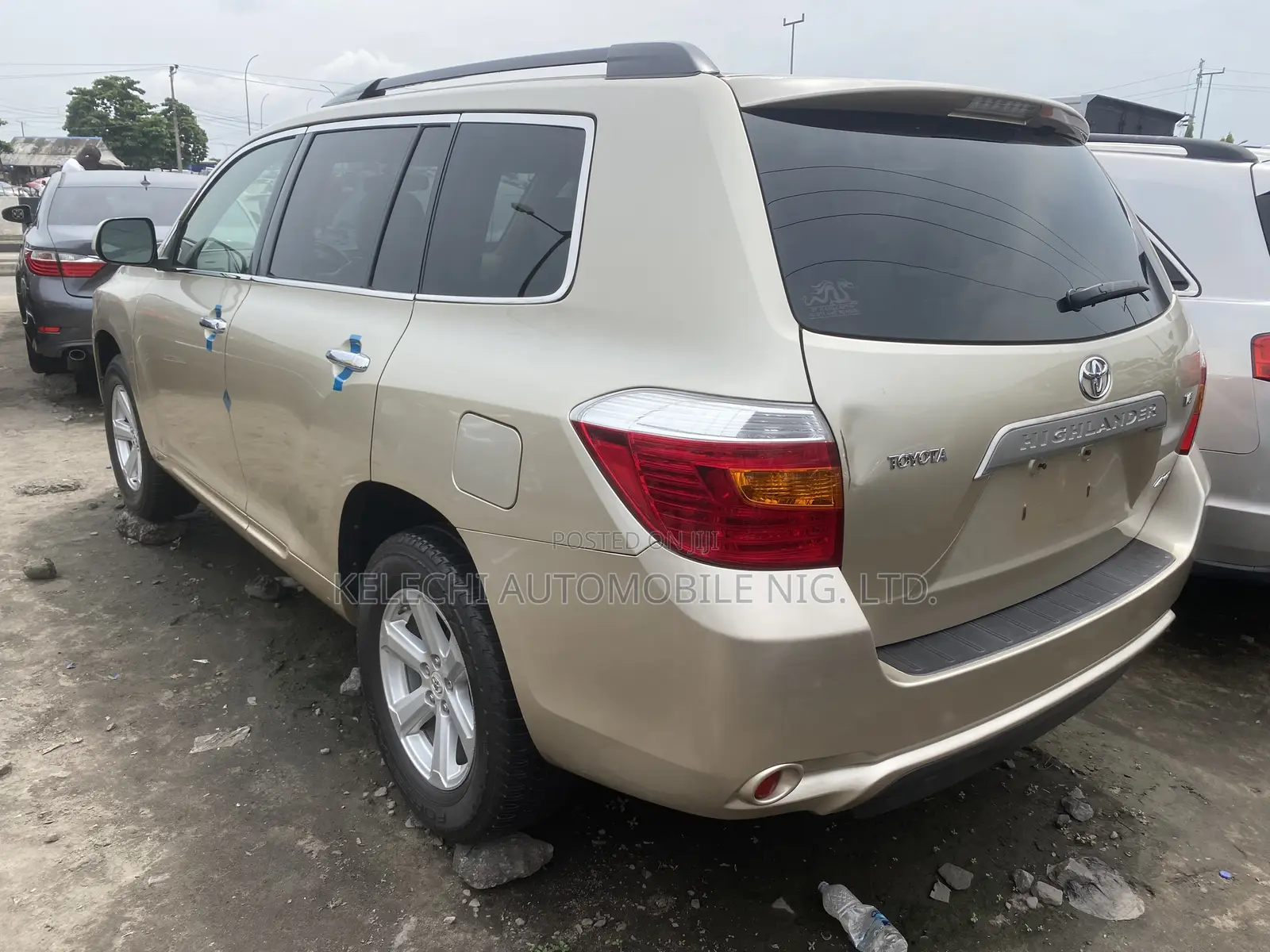 Toyota Highlander Sport 2008 Gold