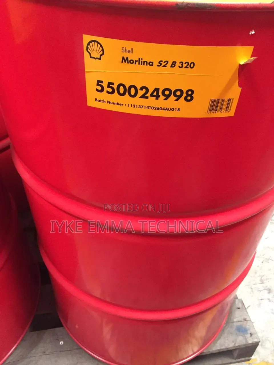 Shell Morlina S2 B-320 209 L (1 Drum)