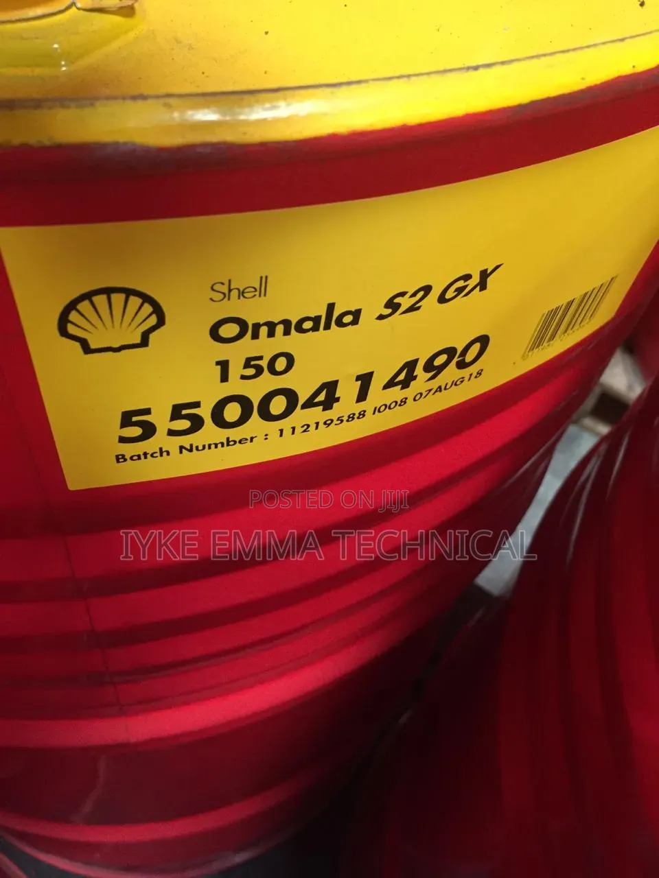 Shell Omala S2 Gx-150 209 L (1 Drum)