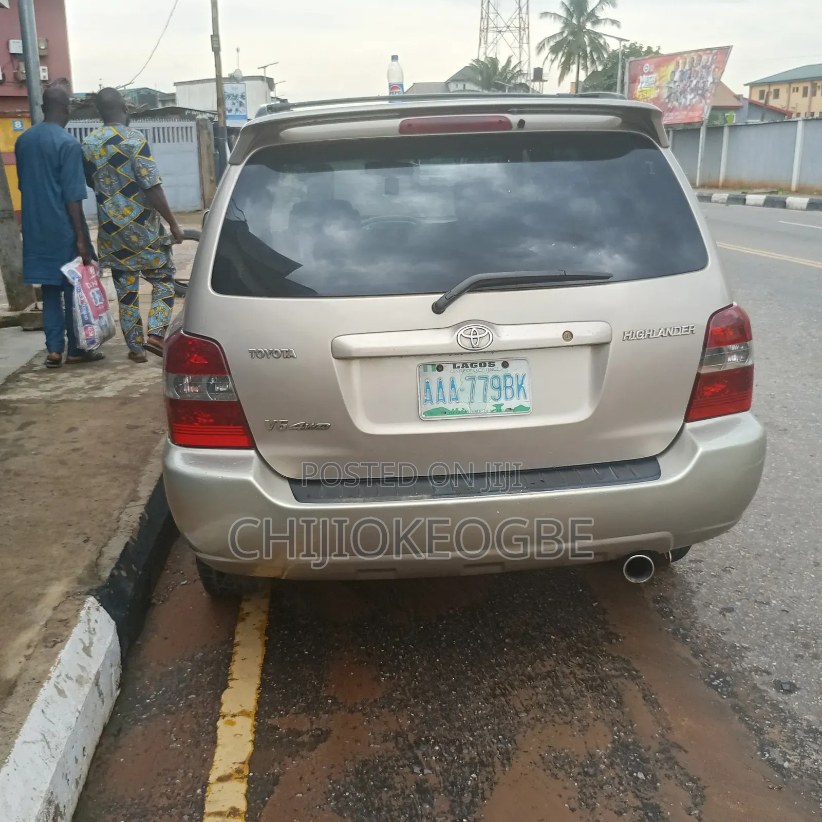 Toyota Highlander 2006 Gold