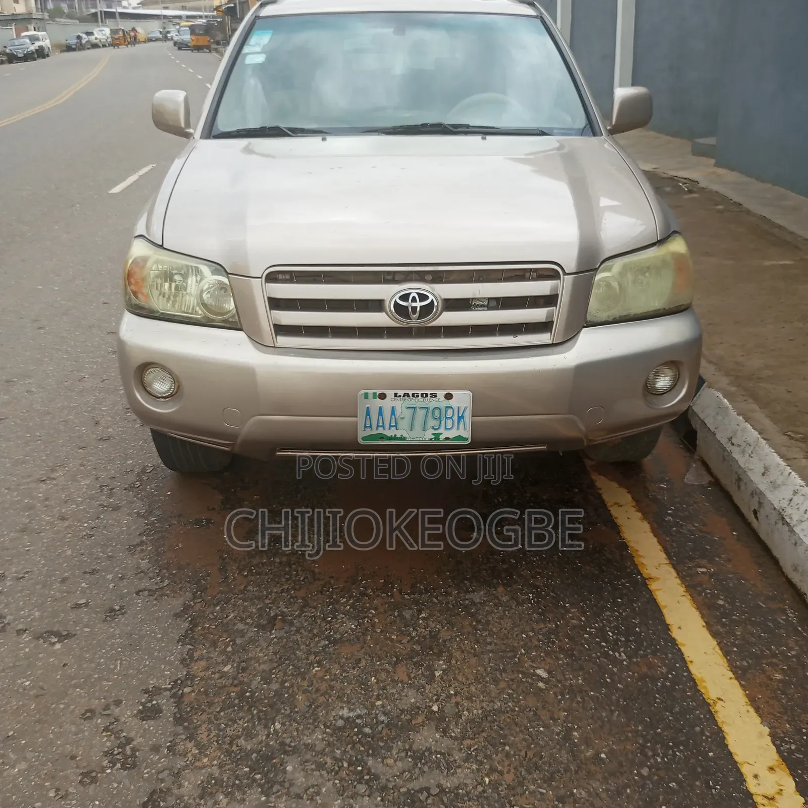 Toyota Highlander 2006 Gold