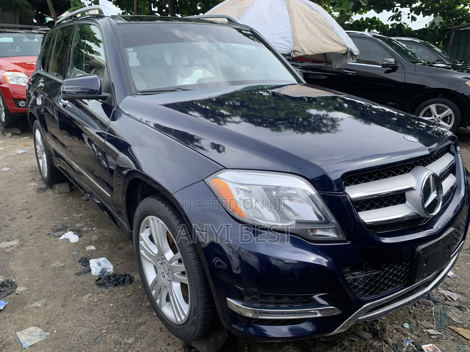 Mercedes-Benz GLK-Class 2015 Blue