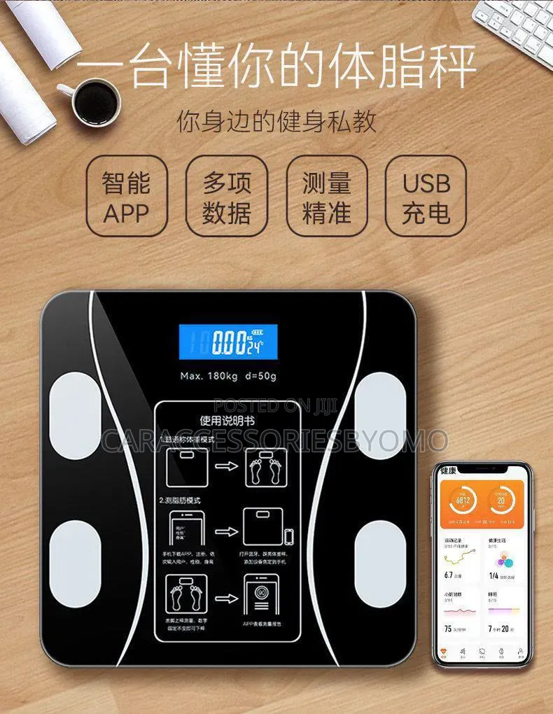 Bluetooth Personal Scale Body Weight Scale