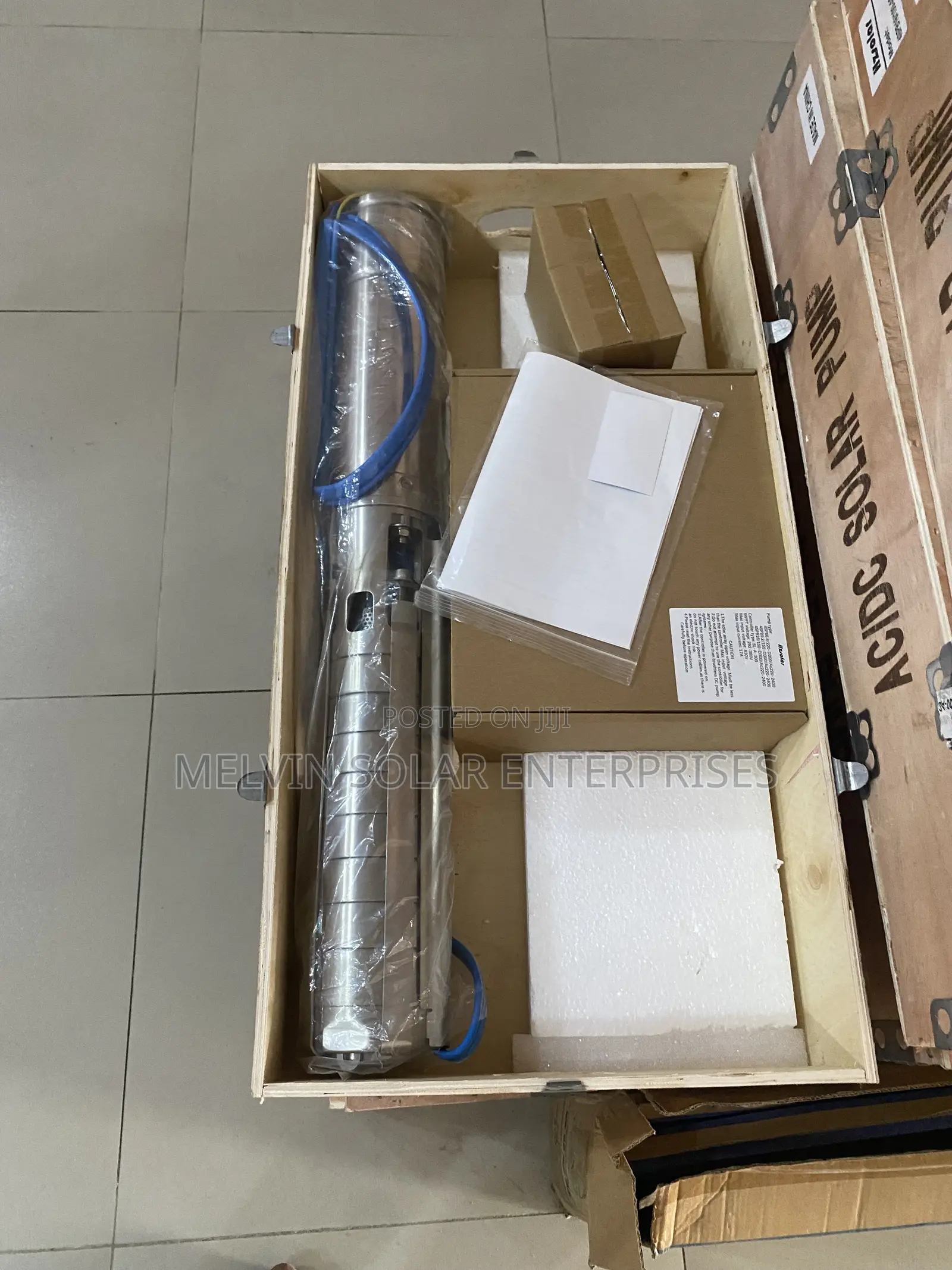 3hp 220l Ac/Dc Hzsolar Submersible Pump Available in Store
