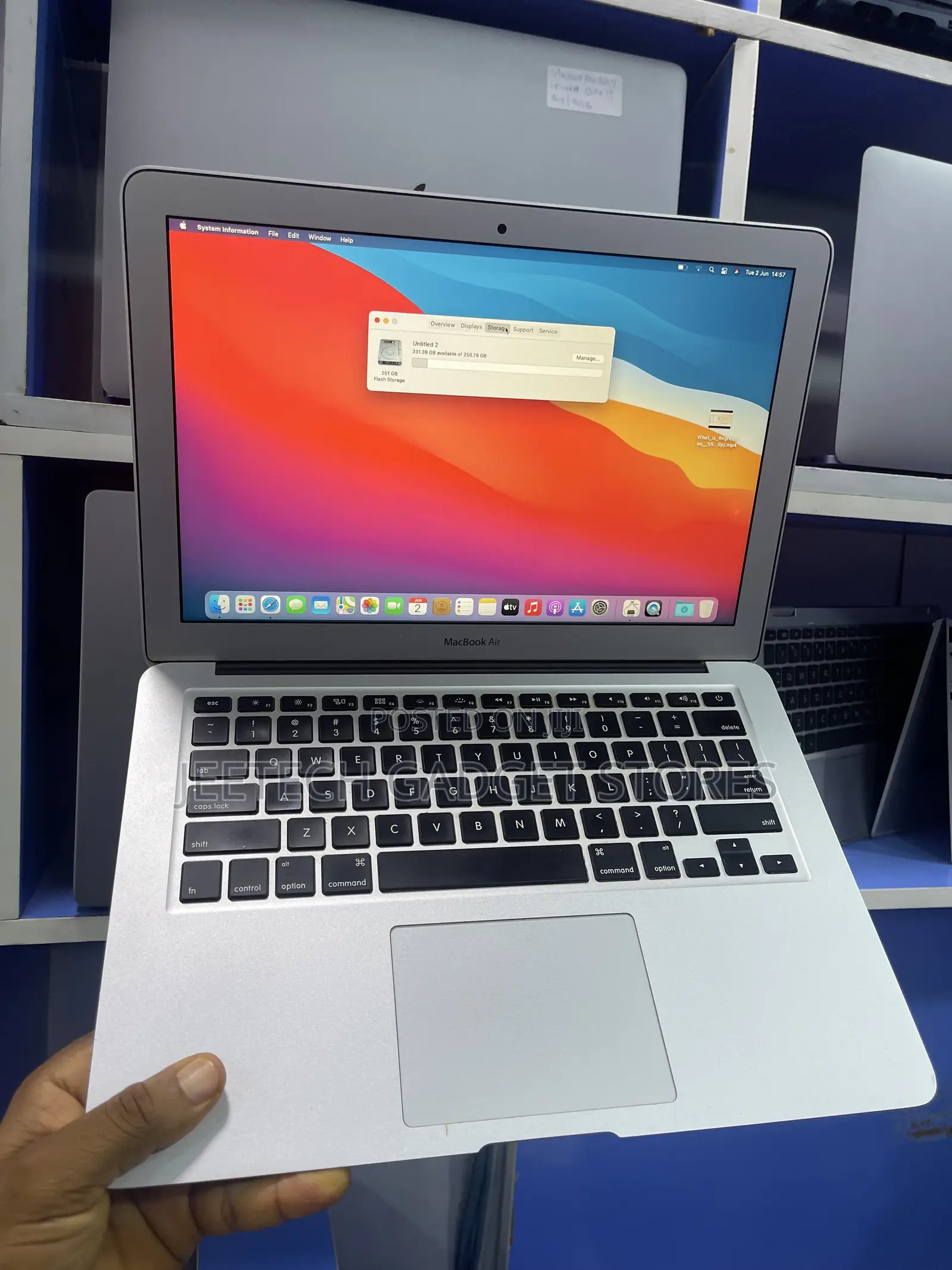 Laptop Apple MacBook Air 2014 8GB Intel Core i7 SSD 128GB