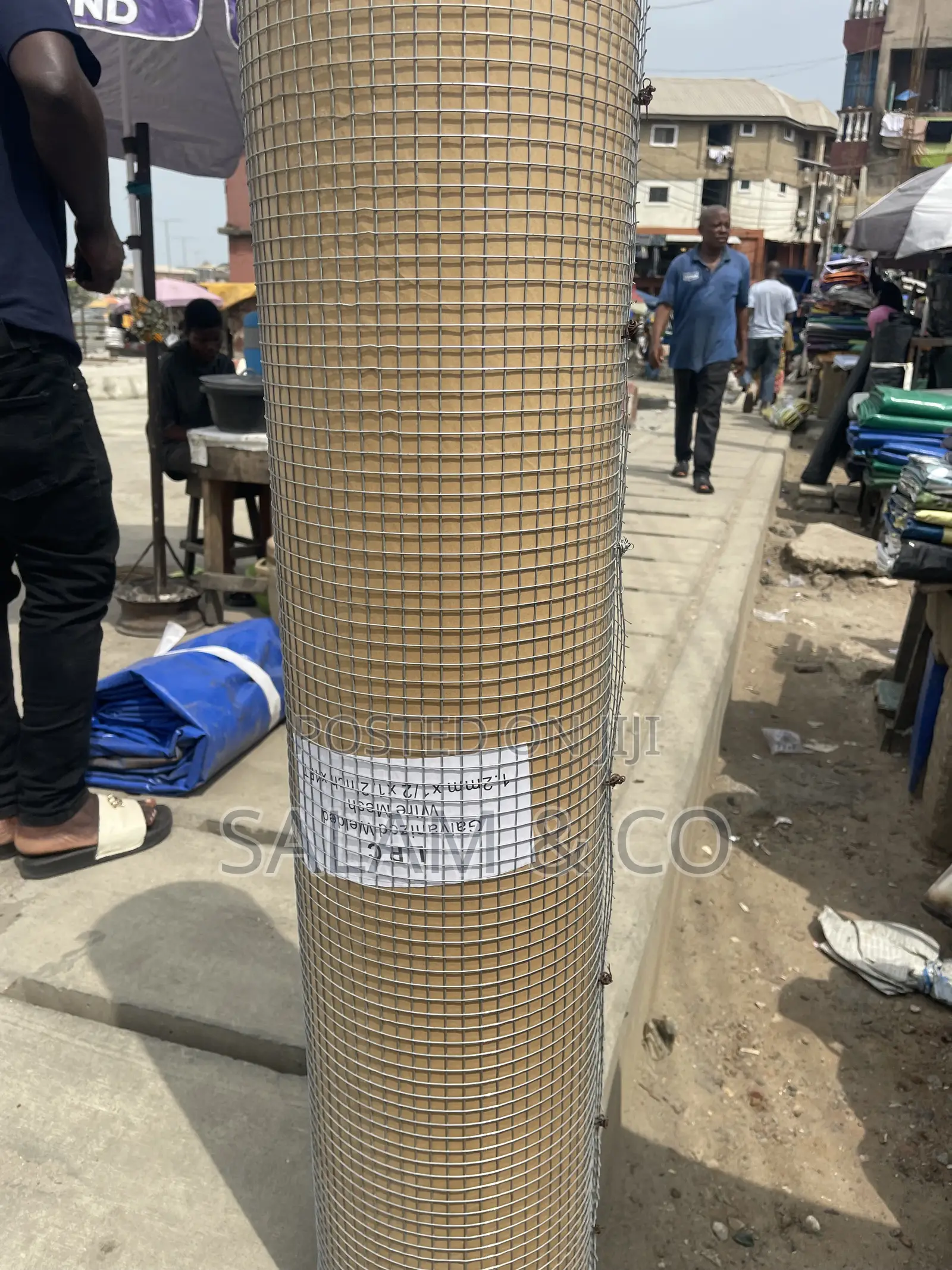 1.2mm Galvanized Welded Wire Mesh – 1/2 X1/2” Aperture, 4ft Width Mesh