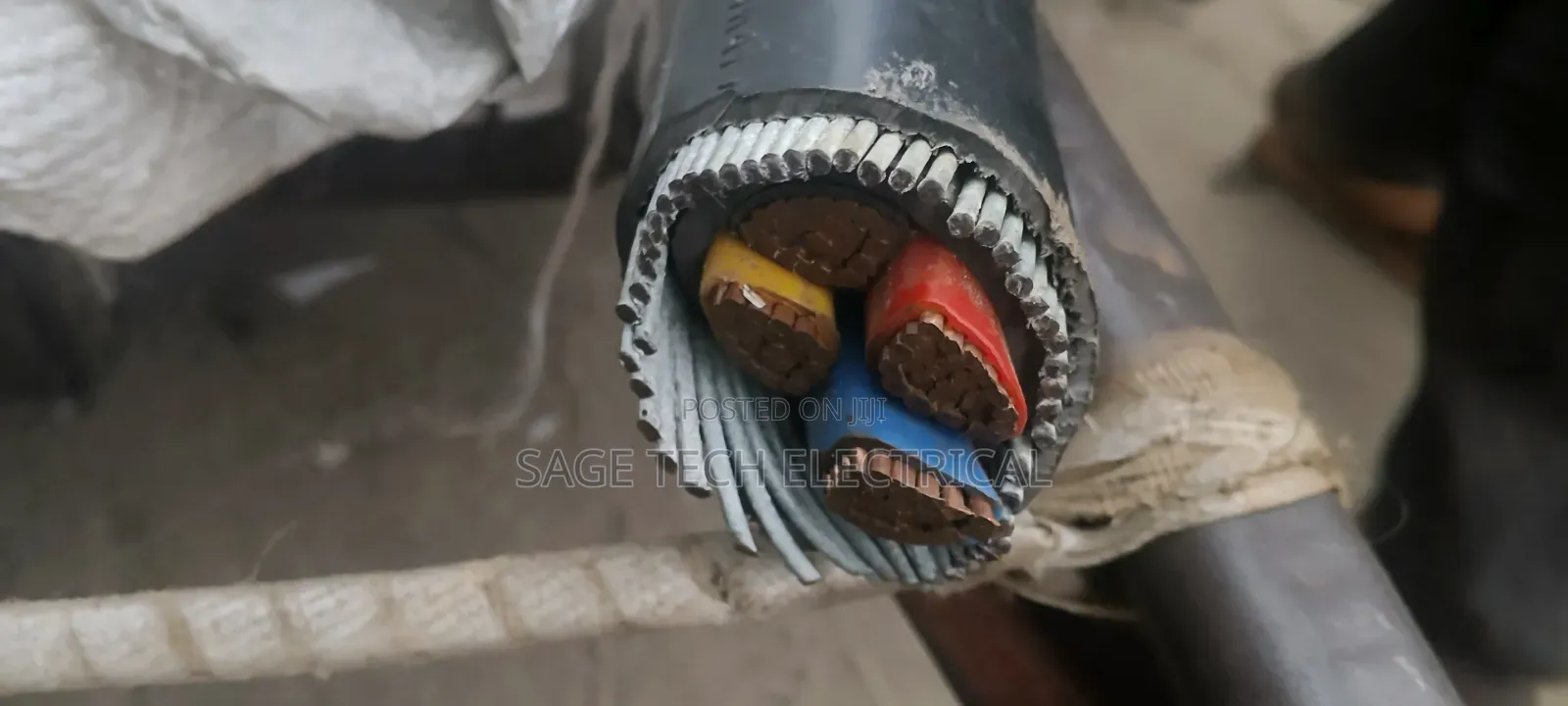 120mm 4core PVC/Swa/ PVC Armoured Cable