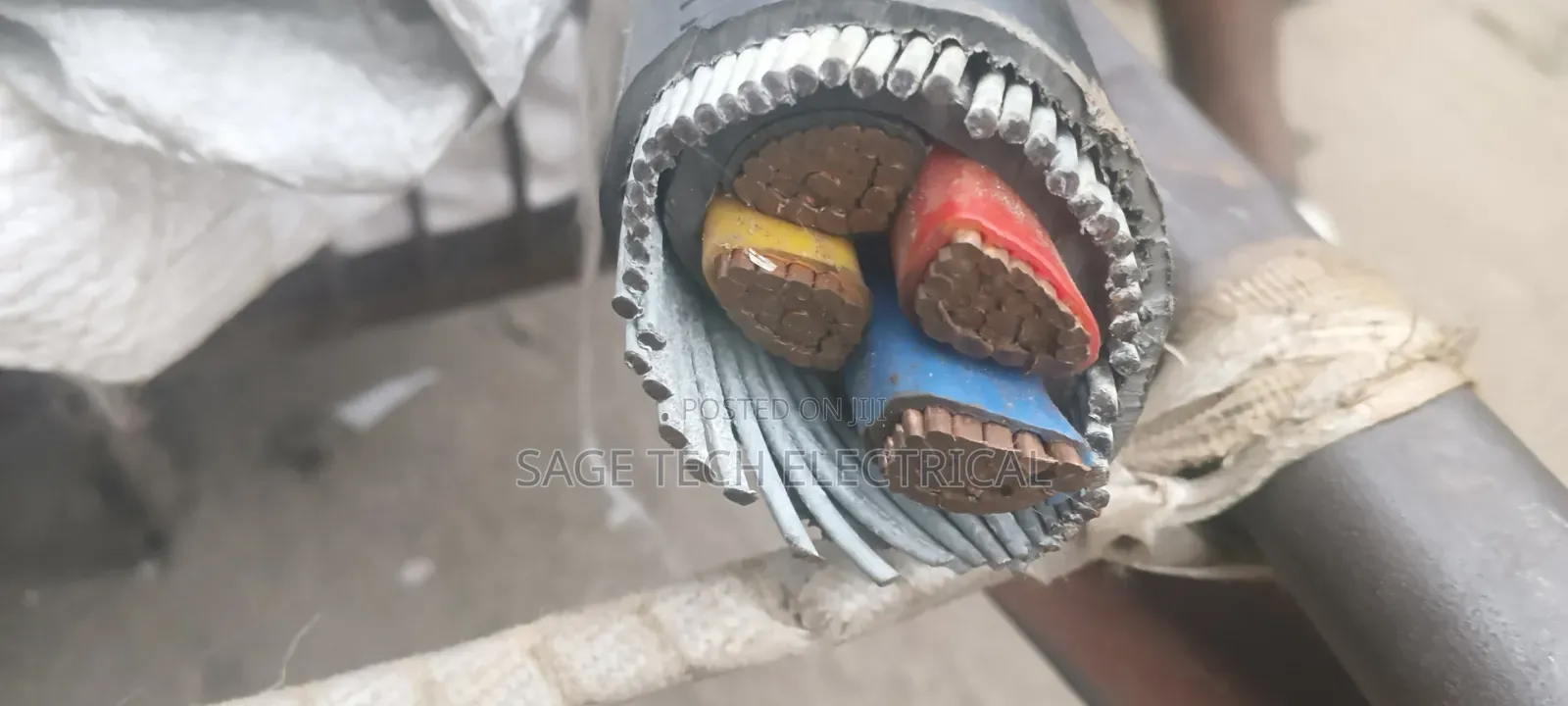 120mm 4core PVC/Swa/ PVC Armoured Cable