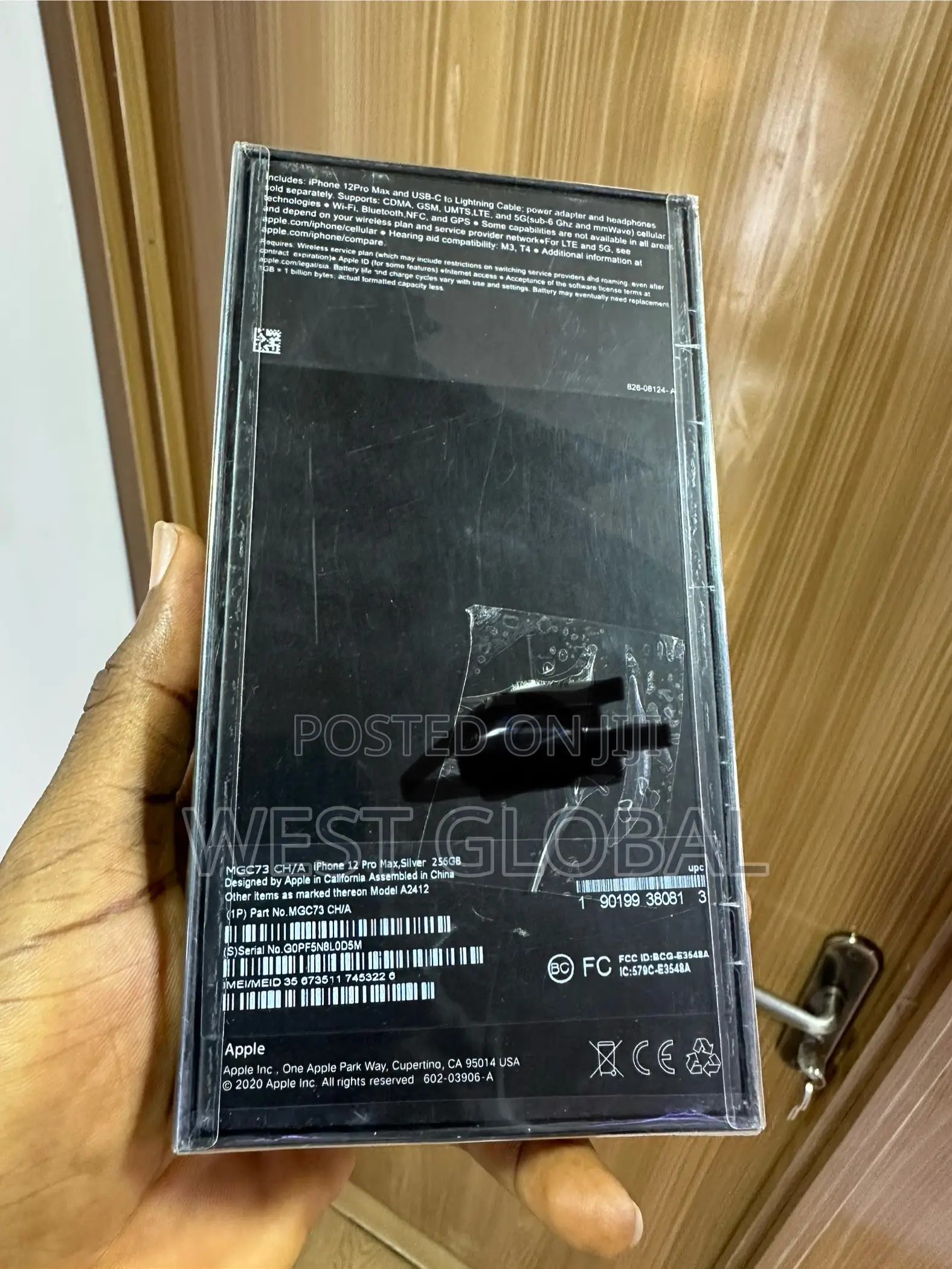 New Apple iPhone 12 Pro Max 256 GB Silver