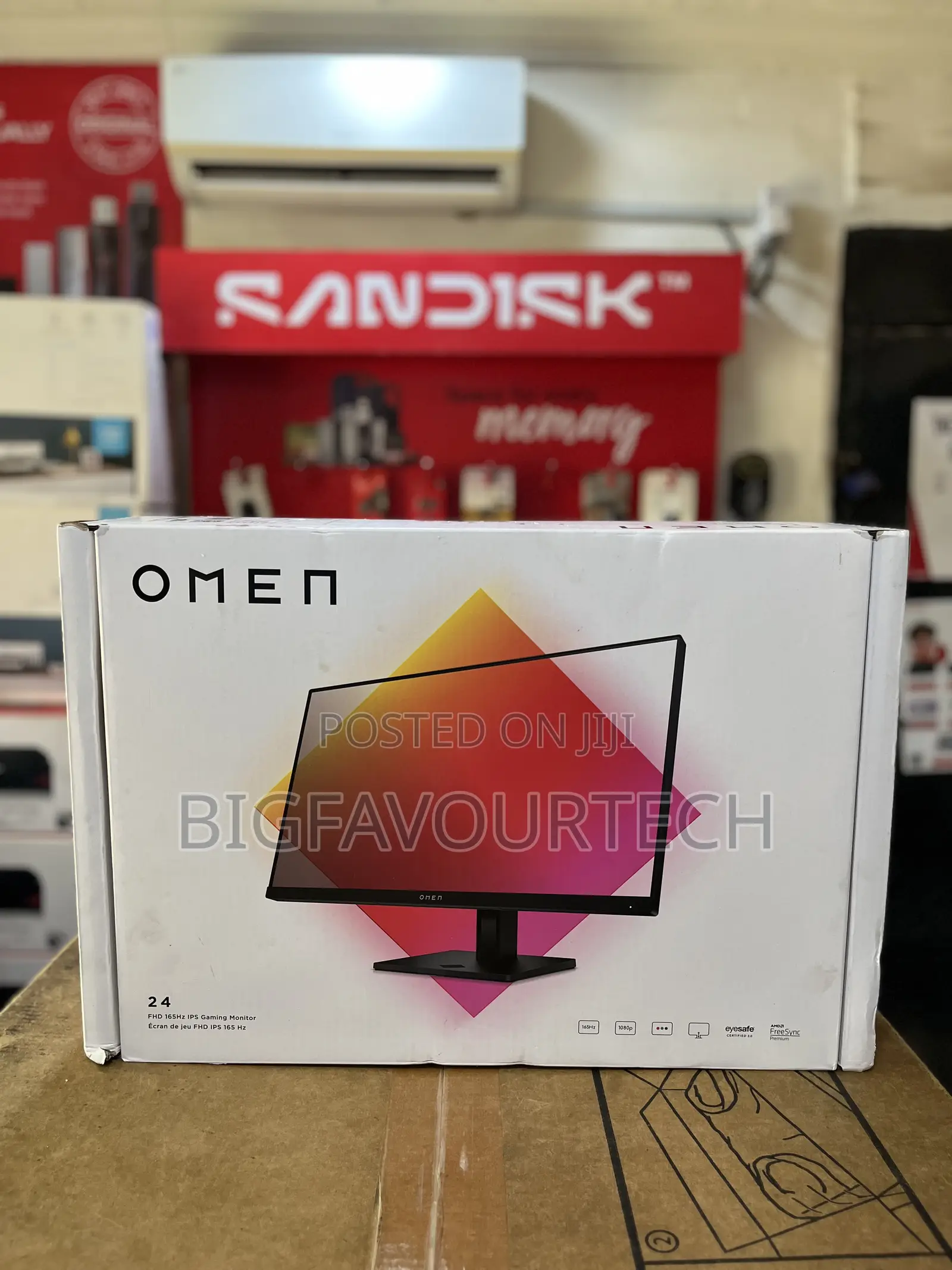 Omen By Hp 23.8 Inches Fhd 165hz Gaming Monitor - Omen 24 (780d9aa)