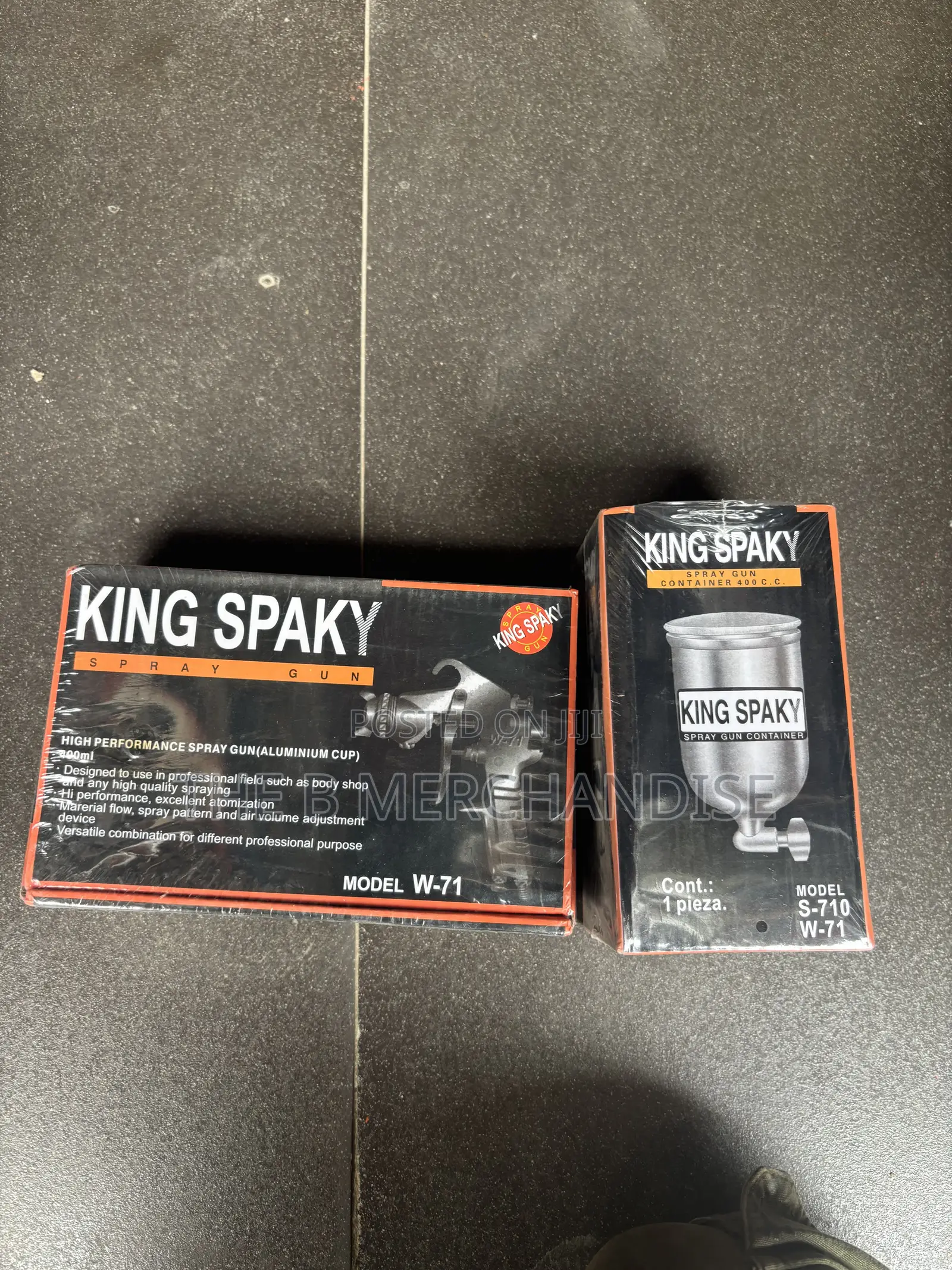 King Spaky Spray Gun Kit (W-71)