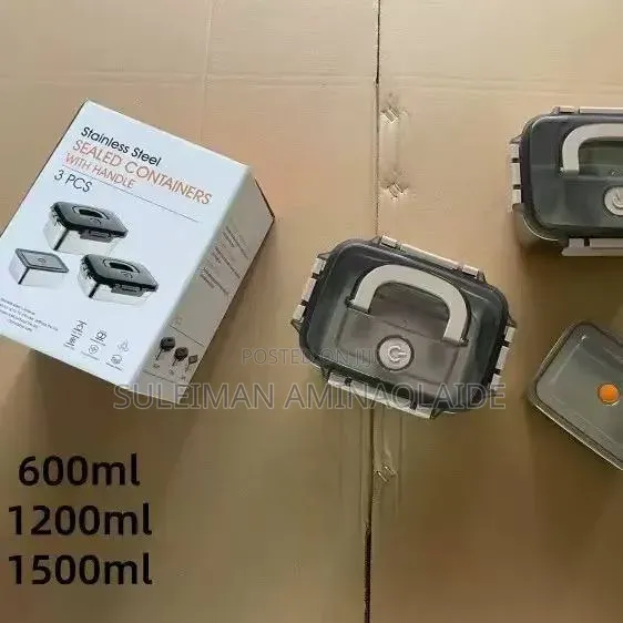 3in1 Stainless Steel Food Box