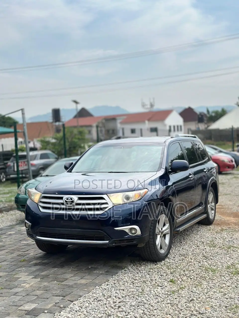 Toyota Highlander 2013 Blue