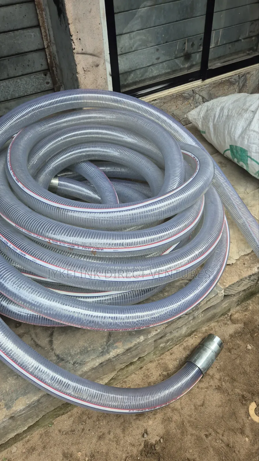 3-Inch Transparent PVC Suction and Discharge Hose