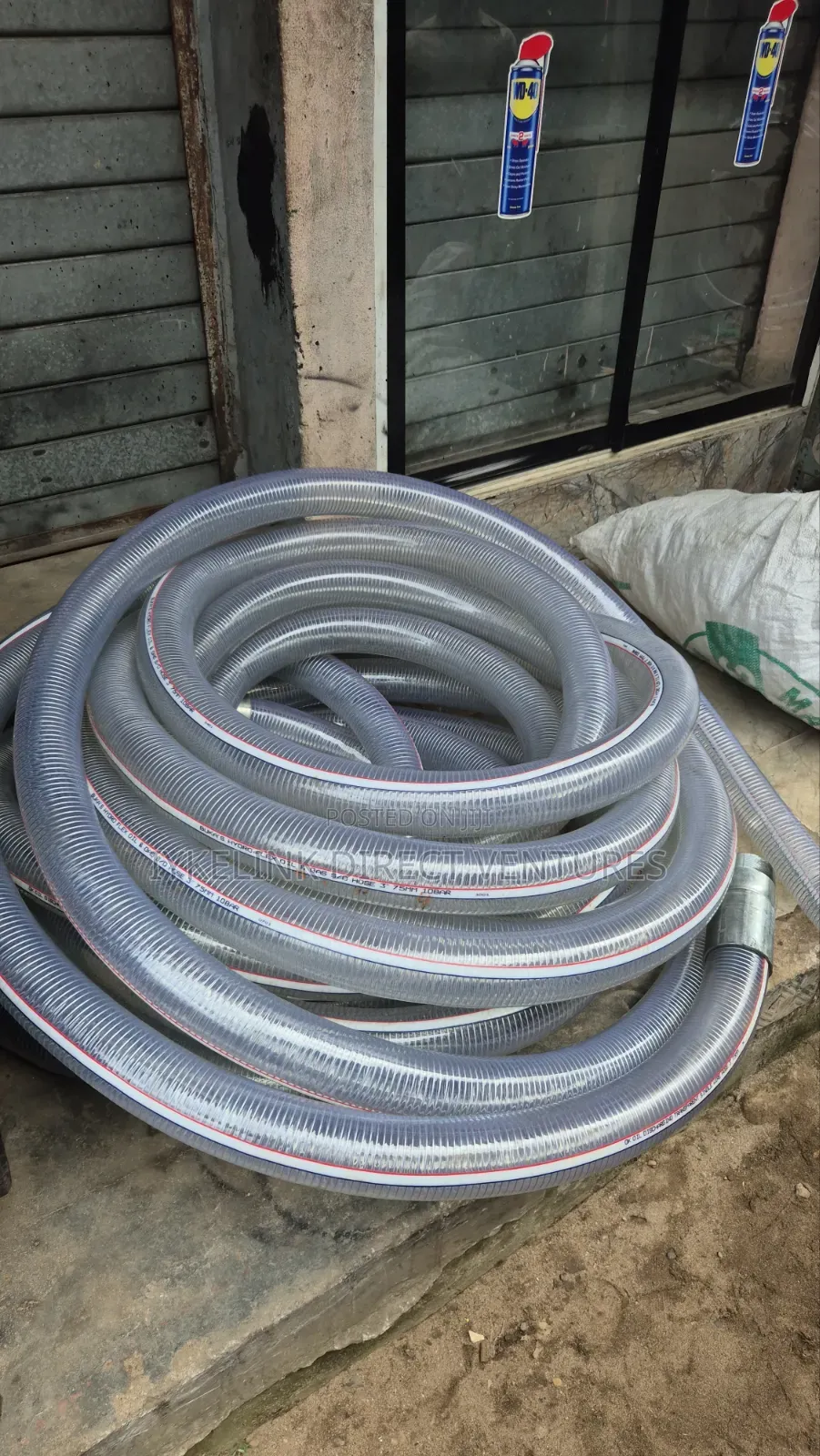 3-Inch Transparent PVC Suction and Discharge Hose