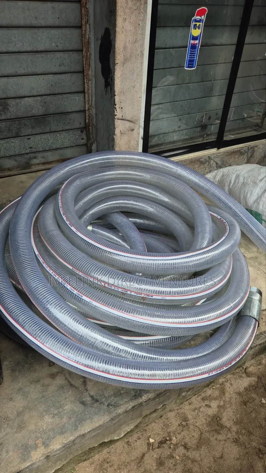 3-Inch Transparent PVC Suction and Discharge Hose